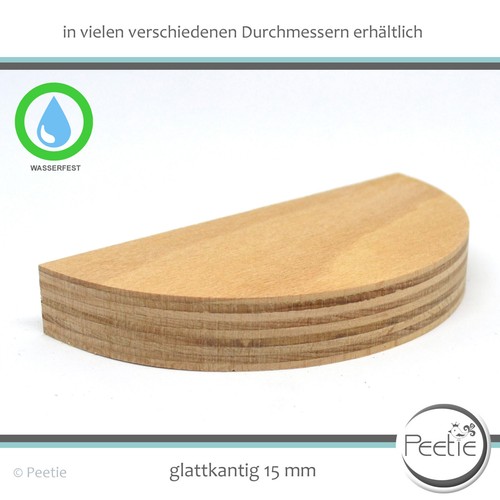 Holzscheibe buche multiplex - 1,