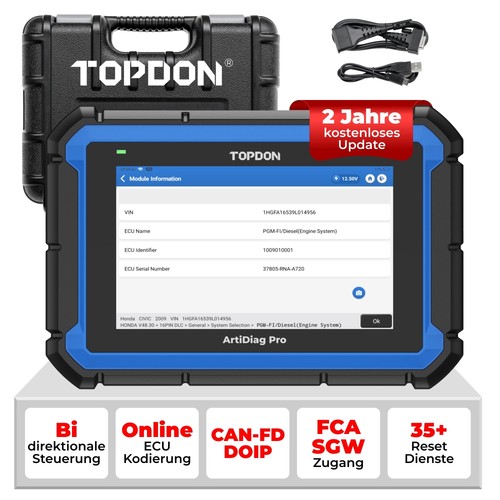 Topdon artidiag pro - topdon, kfz